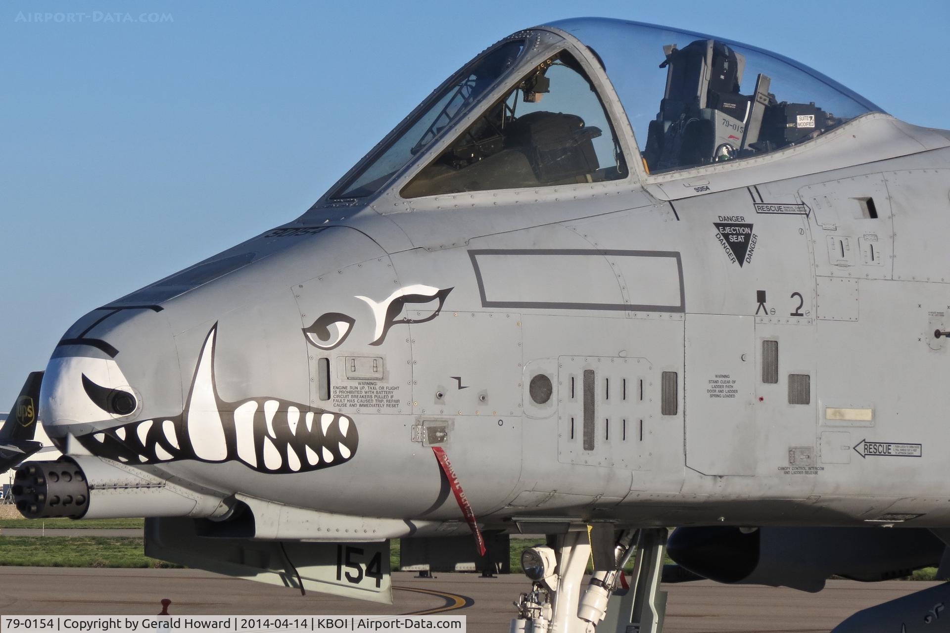 79-0154, 1979 Fairchild Republic A-10A Thunderbolt II C/N A10-0418, Former 47th Fighter Sq. 