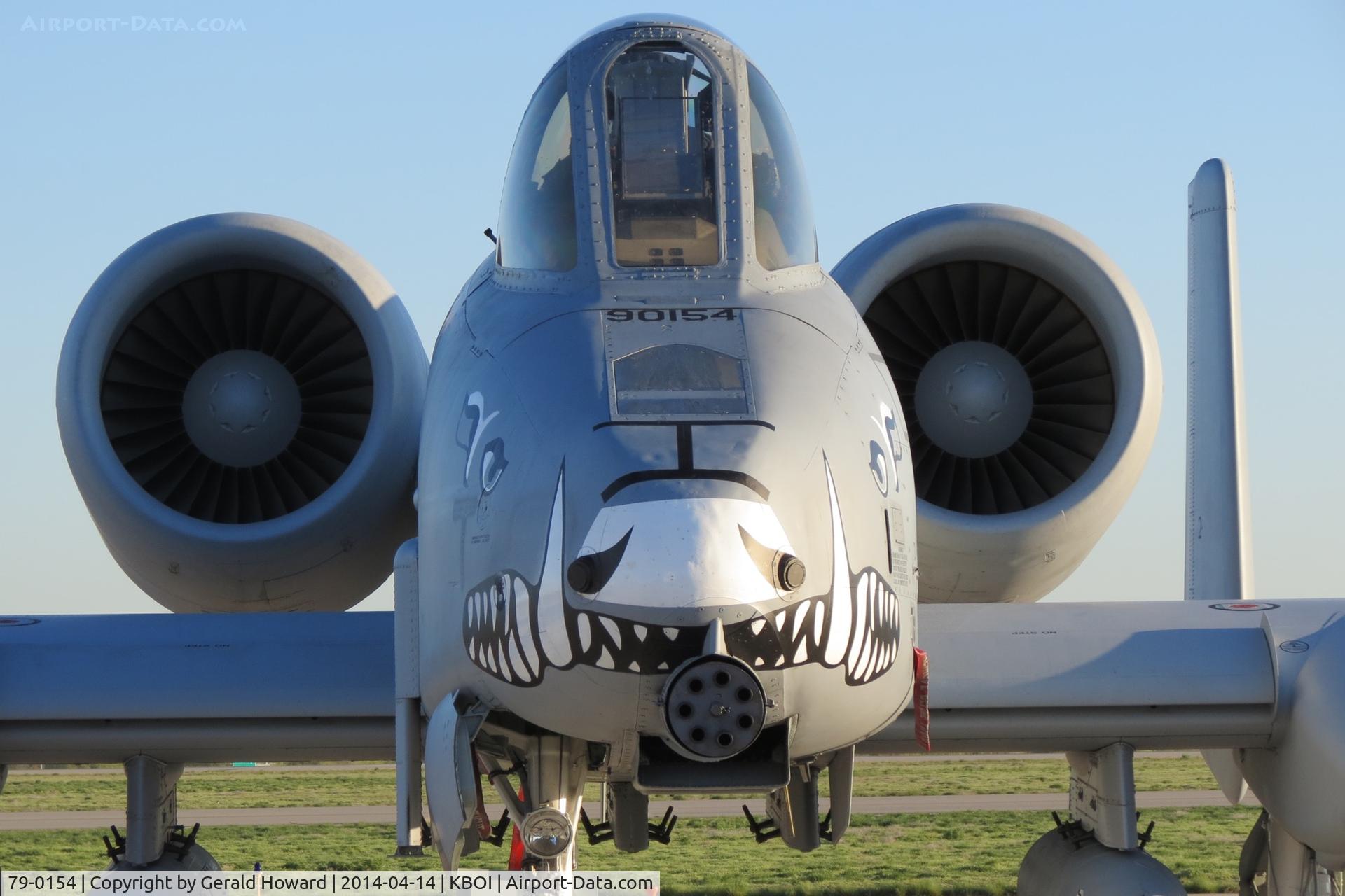 79-0154, 1979 Fairchild Republic A-10A Thunderbolt II C/N A10-0418, Former 47th Fighter Sq. 