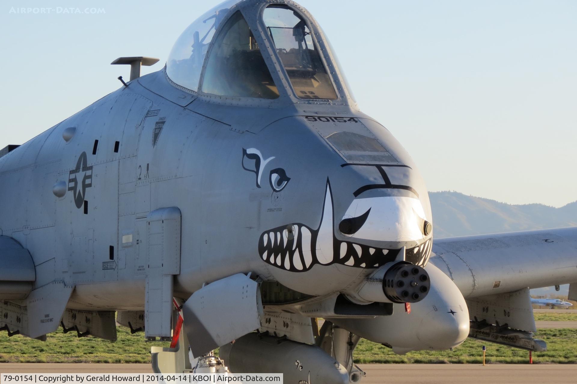 79-0154, 1979 Fairchild Republic A-10A Thunderbolt II C/N A10-0418, Former 47th Fighter Sq. 