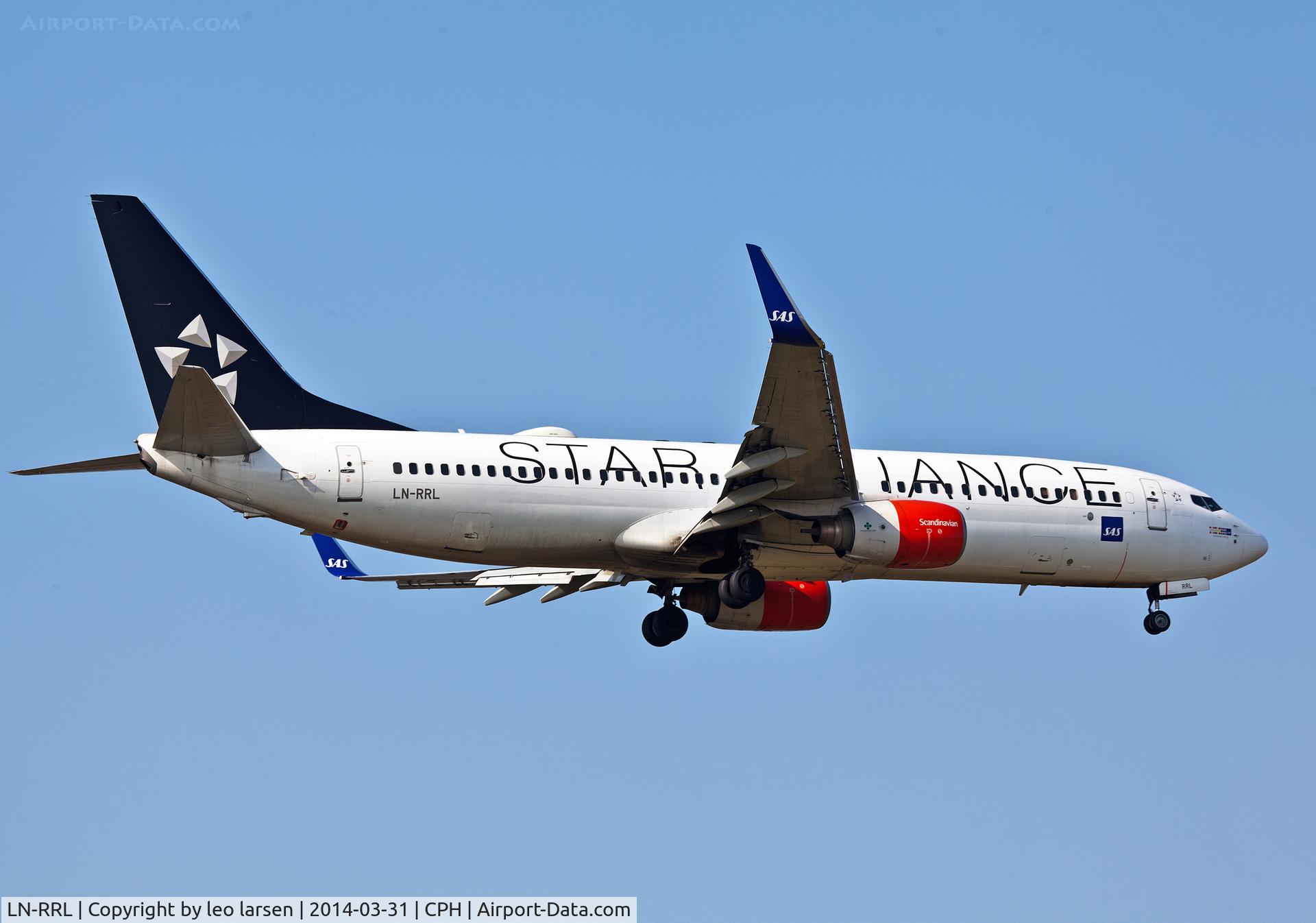 LN-RRL, 2003 Boeing 737-883 C/N 28328, Copenhagen 31.3.2014
