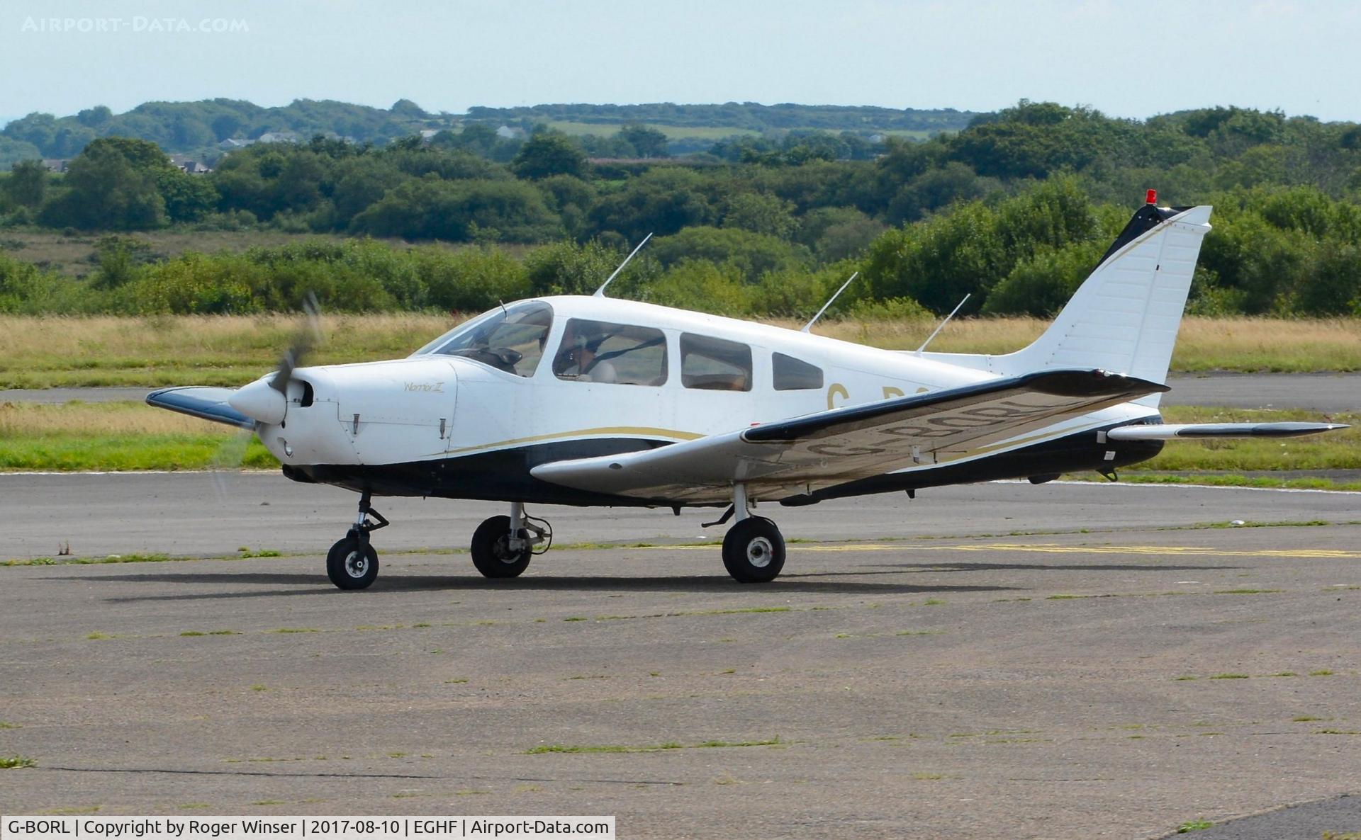 G-BORL, 1978 Piper PA-28-161 Cherokee Warrior II C/N 28-7816256, Visiting Warrior II.