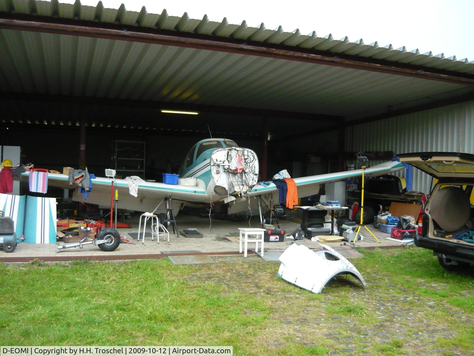 D-EOMI, 1962 Navion Rangemaster G C/N NAV-4-2479, D-EOMI situated in Michelstadt Germany