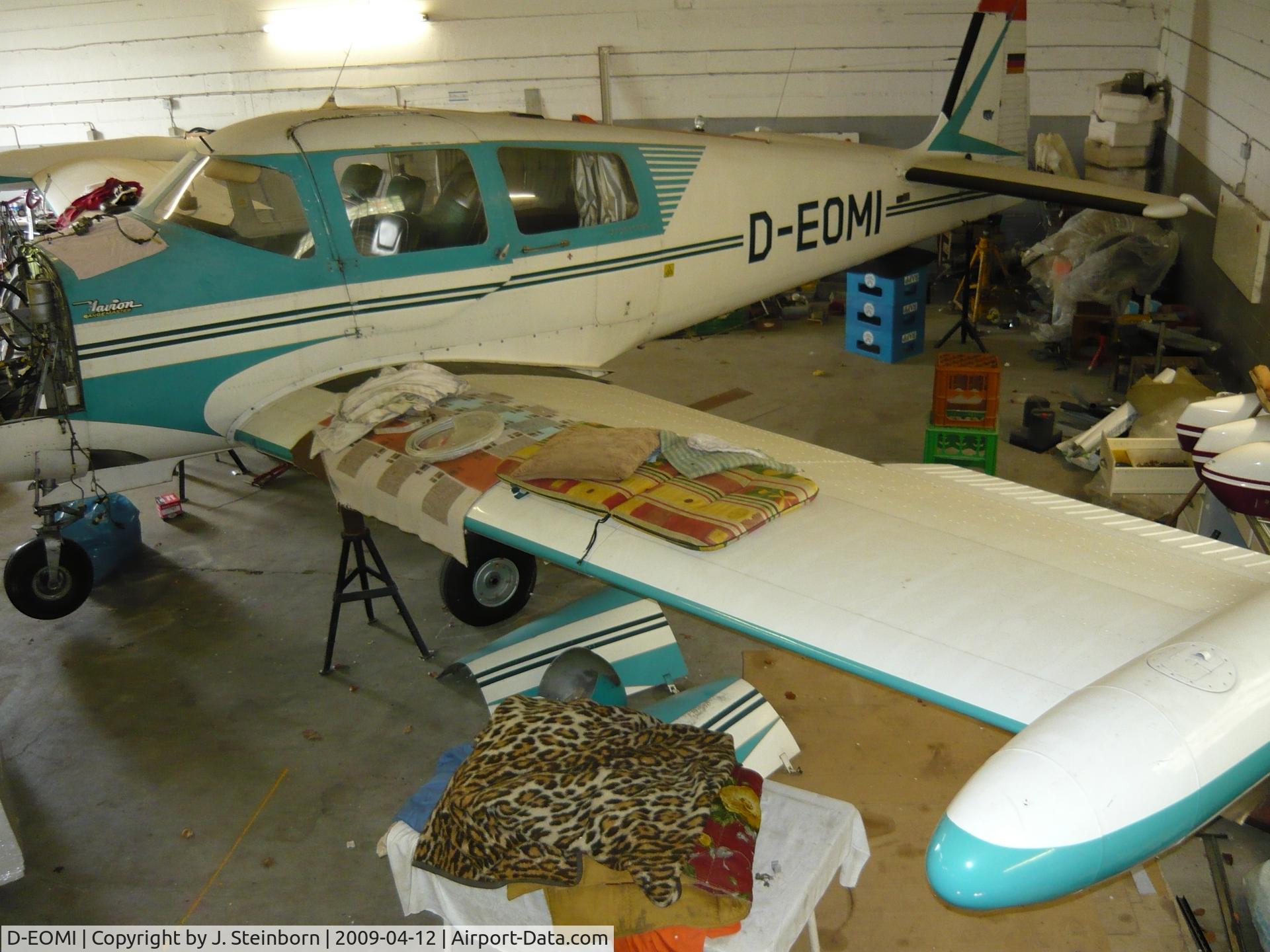 D-EOMI, 1962 Navion Rangemaster G C/N NAV-4-2479, Michelstadt airport