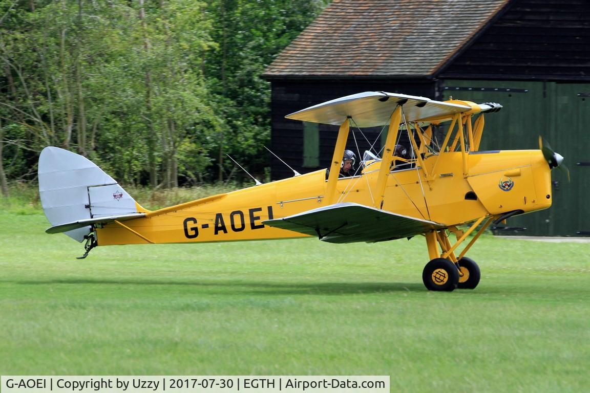 G-AOEI, 1939 De Havilland DH-82A Tiger Moth II C/N 82196/N6946, At Old Warden