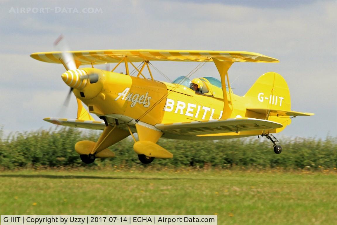 G-IIIT, 1980 Aerotek Pitts S-2A Special C/N 2222, Arriving for aerobatic comp.