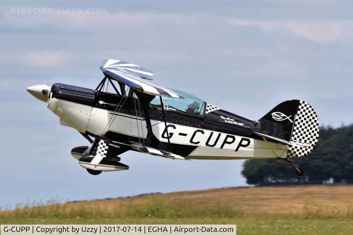 G-CUPP, 1978 Pitts S-2A Special C/N 2166, Arriving for an aerobatic comp.