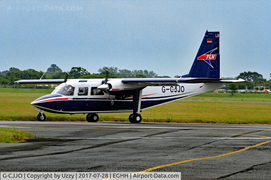 G-CJJO, 2016 Britten-Norman BN-2B-20 Islander C/N 2313, G-CJJO