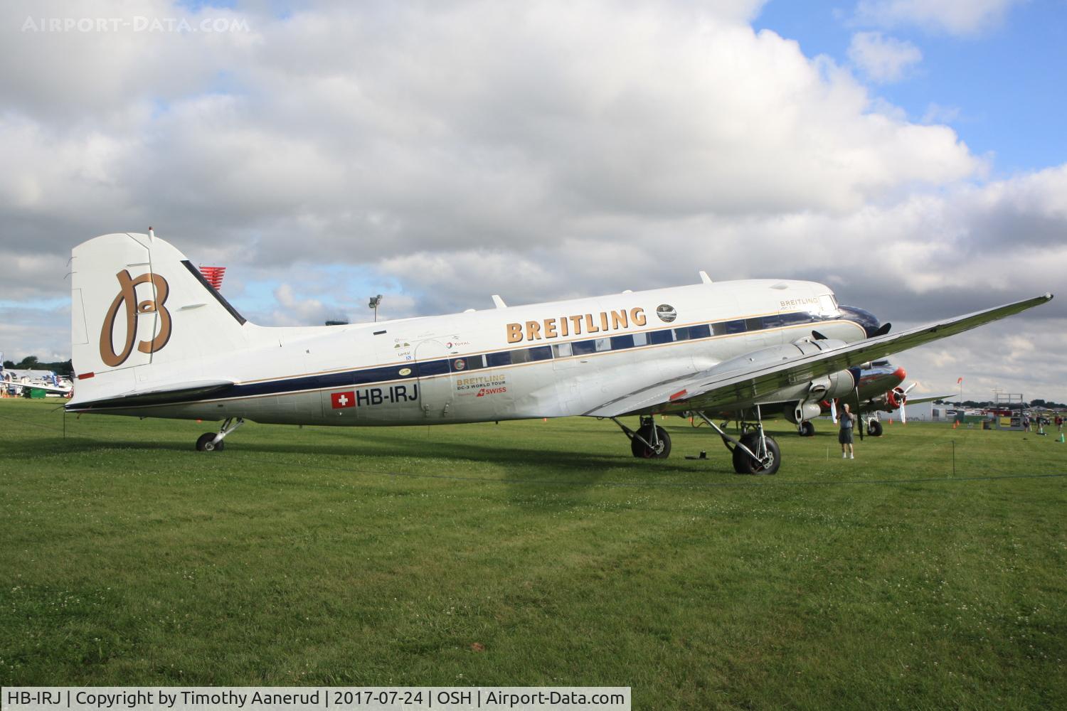 HB-IRJ, 1940 Douglas DC-3A-S4C4G C/N 2204, 1940 Douglas DC3A-S4C4G, c/n: 2204
