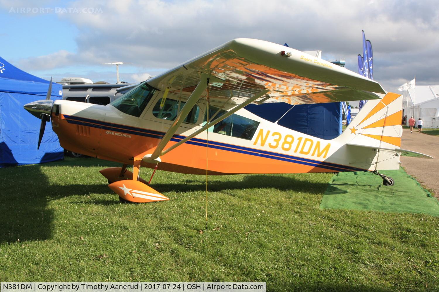 N381DM, 2000 American Champion 8KCAB Decathlon C/N 865-2000, 2000 American Champion 8KCAB, c/n: 865-2000