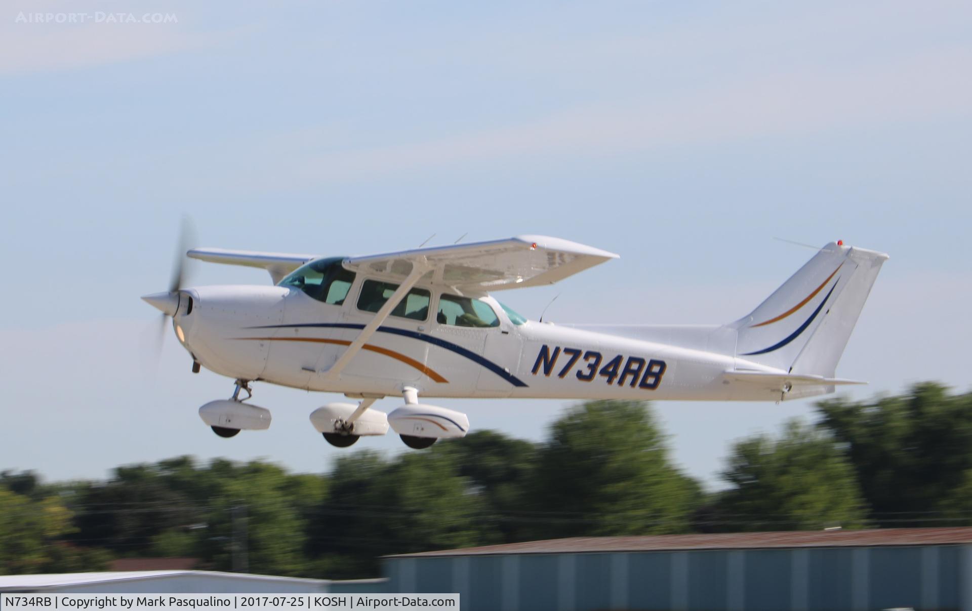 N734RB, Cessna 172N C/N 17269045, Cessna 172N