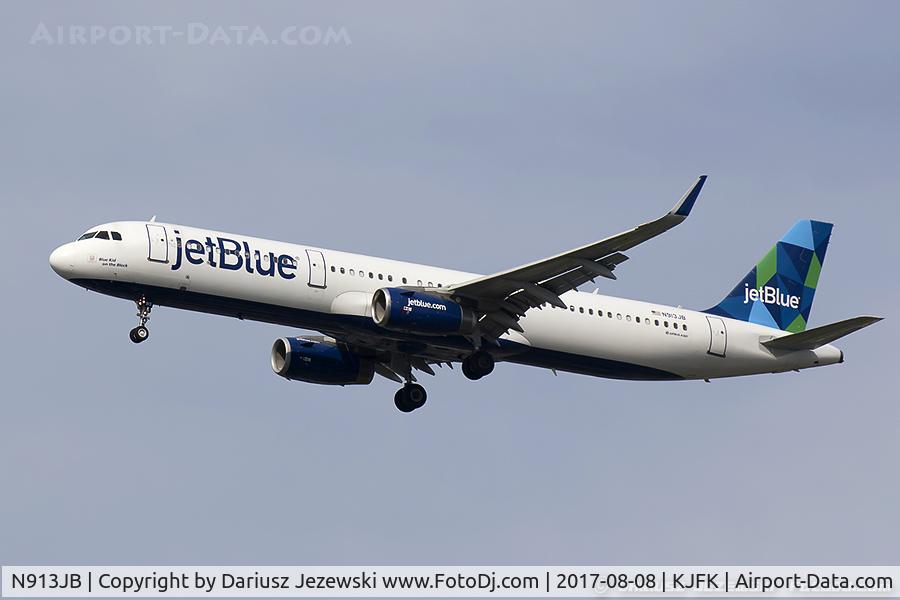 N913JB, 2013 Airbus A321-231 C/N 5909, Airbus A321-231 