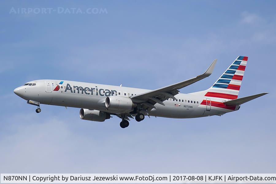 N870NN, 2011 Boeing 737-823 C/N 40765, Boeing 737-823 - American Airlines  C/N 40765, N870NN