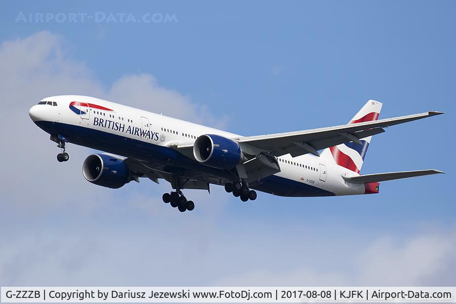 G-ZZZB, 1995 Boeing 777-236 C/N 27106, Boeing 777-236 - British Airways  C/N 27106, G-ZZZB
