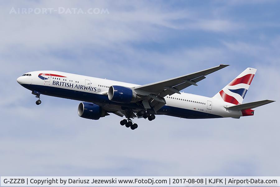 G-ZZZB, 1995 Boeing 777-236 C/N 27106, Boeing 777-236 - British Airways  C/N 27106, G-ZZZB