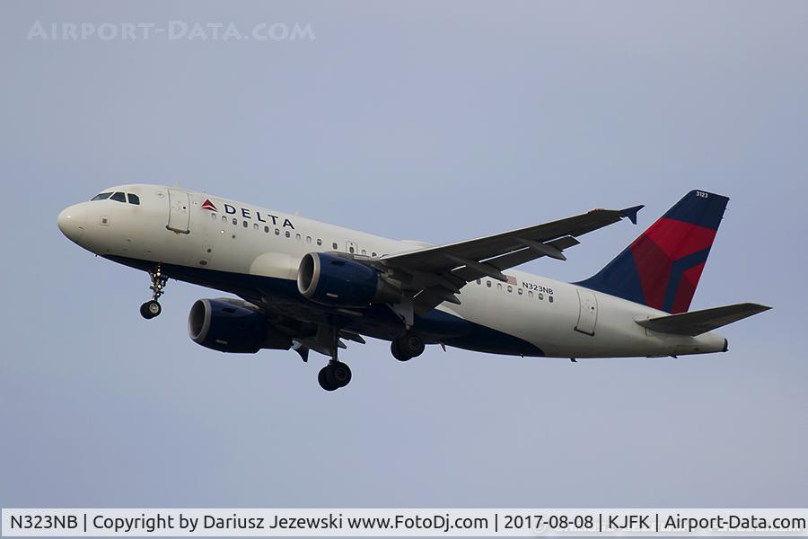N323NB, 2001 Airbus A319-114 C/N 1453, Airbus A319-114 - Delta Air Lines  C/N 1453, N323NB