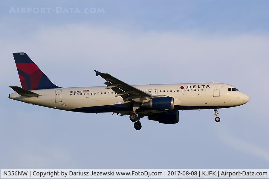N356NW, 1998 Airbus A320-212 C/N 818, Airbus A320-212 - Delta Air Lines  C/N 818, N356NW