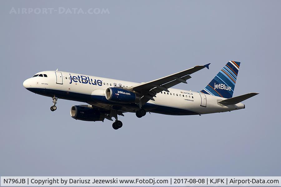 N796JB, 2012 Airbus A320-232 C/N 5060, Airbus A320-232 