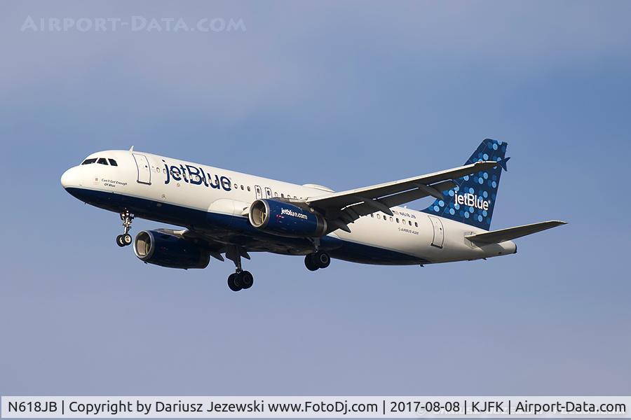 N618JB, 2005 Airbus A320-232 C/N 2489, Airbus A320-232 