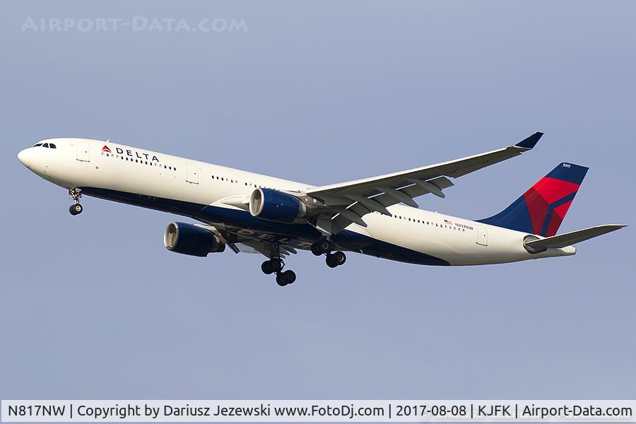 N817NW, 2007 Airbus A330-323 C/N 0843, Airbus A330-323 - Delta Air Lines  C/N 843, N817NW