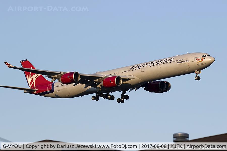 G-VYOU, 2006 Airbus A340-642 C/N 765, Airbus A340-642 - Virgin Atlantic Airways  C/N 765, G-VYOU