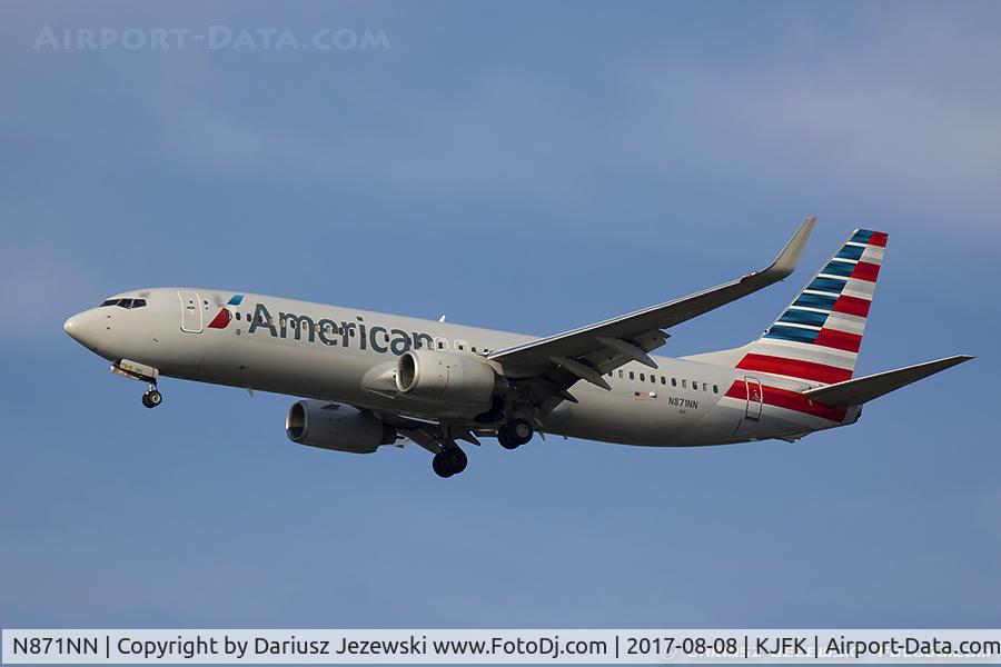 N871NN, 2011 Boeing 737-823 C/N 31127, Boeing 737-823 - American Airlines  C/N 31127, N871NN
