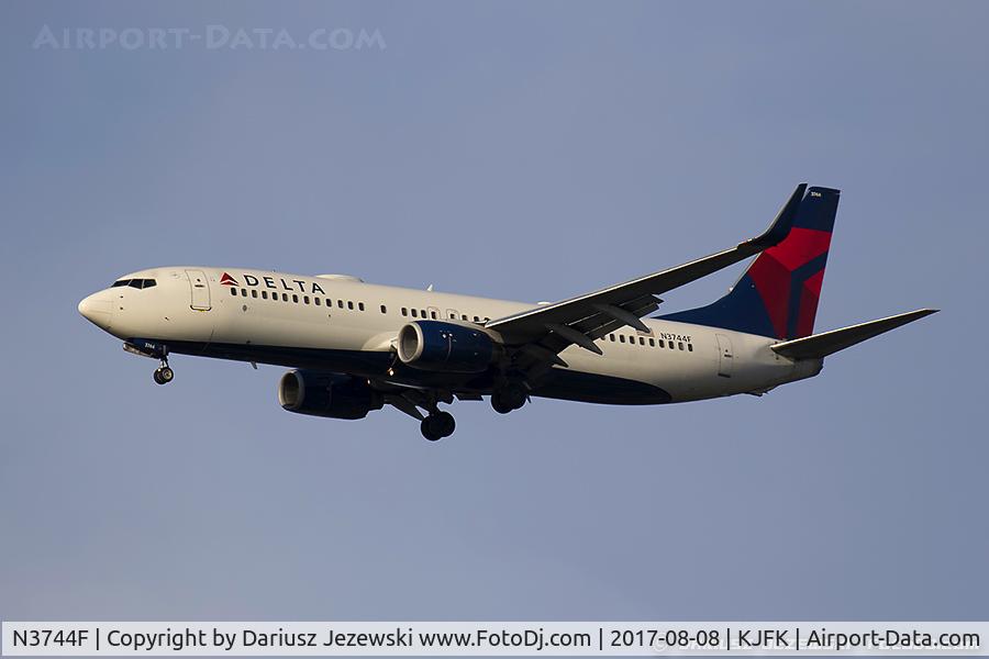 N3744F, 2001 Boeing 737-832 C/N 30837, Boeing 737-832 - Delta Air Lines  C/N 30837, N3744F