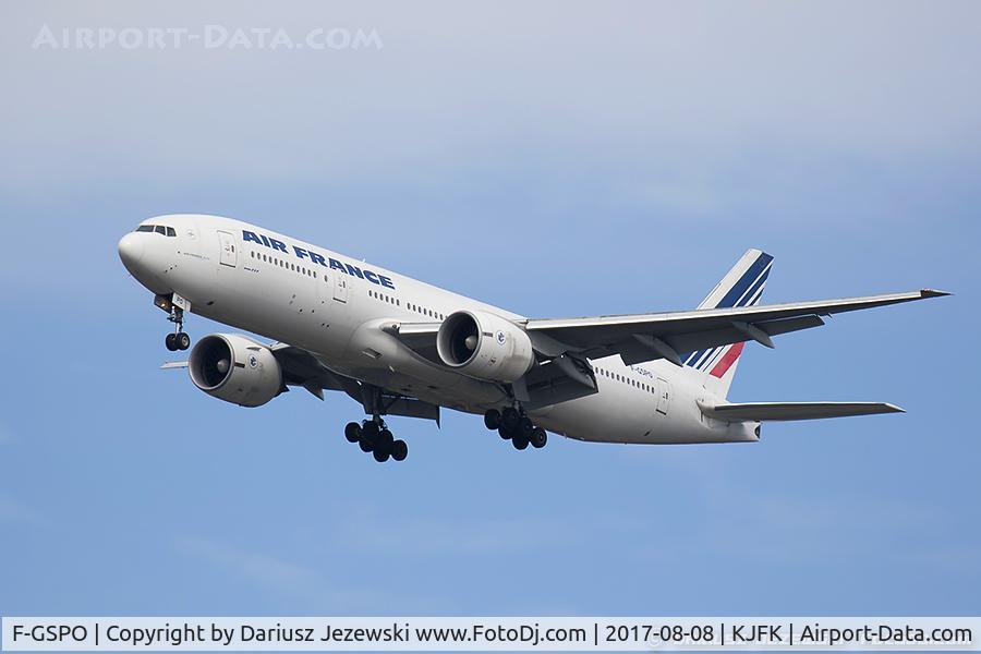 F-GSPO, 2001 Boeing 777-228/ER C/N 30614, Boeing 777-228/ER - Air France  C/N 30614, F-GSPO