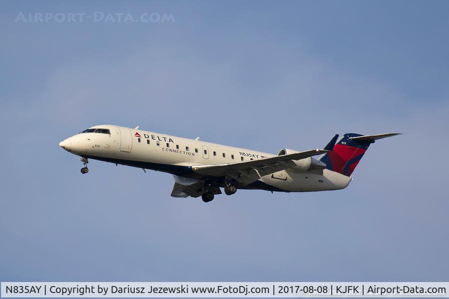 N835AY, 2005 Bombardier CRJ-200ER (CL-600-2B19) C/N 8035, Bombardier CRJ-200ER (CL-600-2B19) - Delta Connection (Endeavor Air)   C/N 8035, N835Y