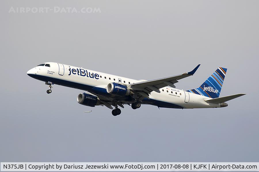 N375JB, 2013 Embraer 195AR (ERJ-190-200IGW) C/N 19000637, Embraer 190AR (ERJ-190-100IGW) 