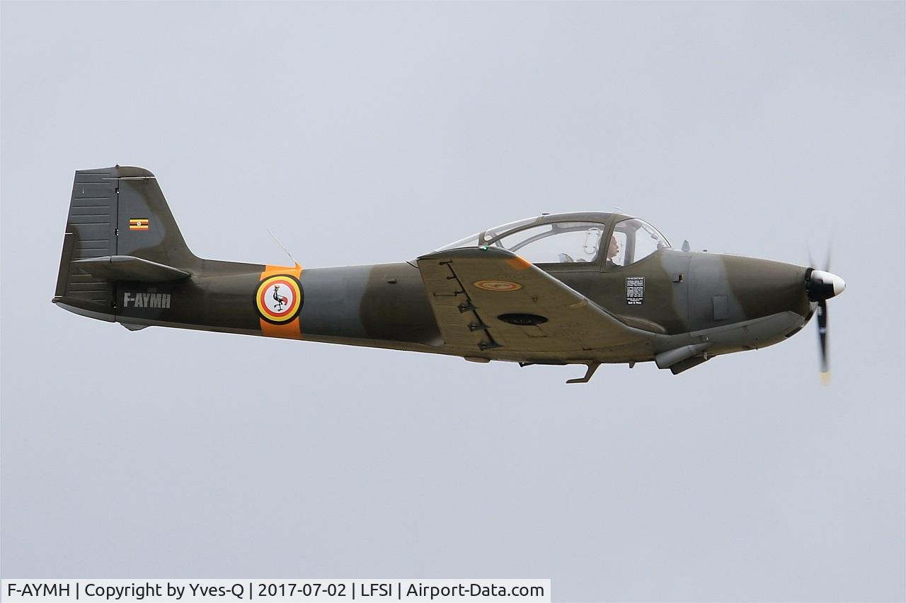 F-AYMH, 1958 Piaggio FWP-149D C/N 026, Piaggio FWP-149D, On display, St Dizier-Robinson Air Base 113 (LFSI) Open day 2017