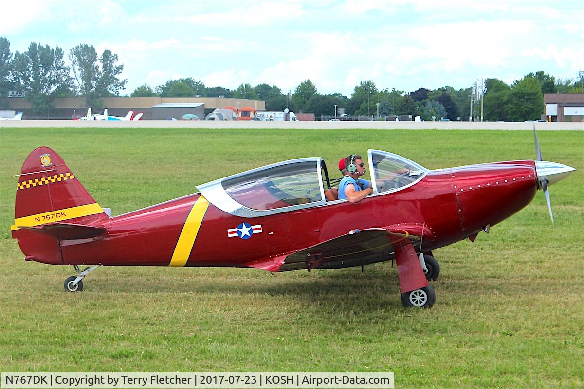 N767DK, 1946 Temco GC-1B Swift C/N 2319, At 2017 EAA Airventure at Oshkosh