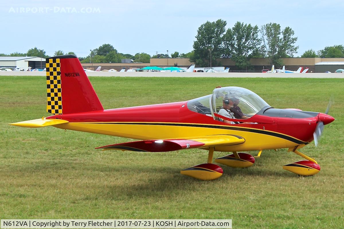 N612VA, 2015 Vans RV-12 C/N 120635, At 2017 EAA Airventure at Oshkosh