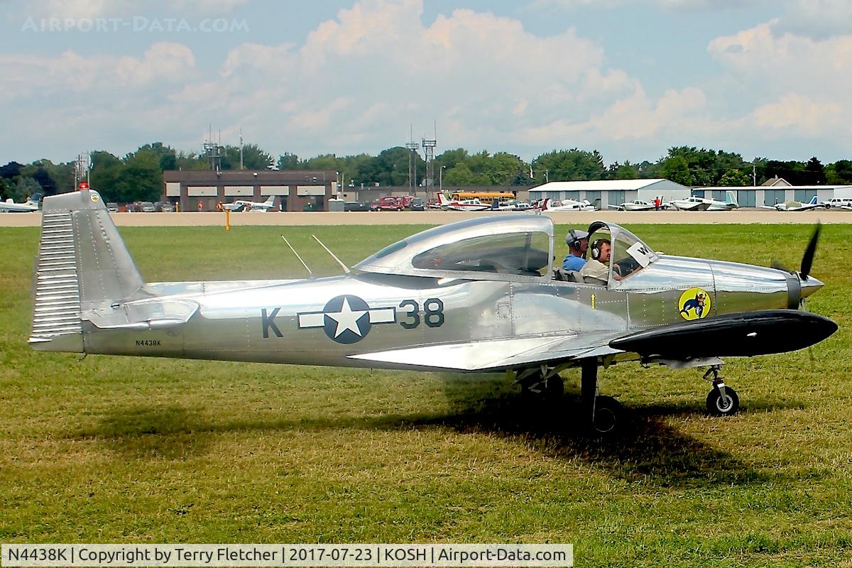 N4438K, 1948 Ryan Navion A C/N NAV-4-1438, At 2017 EAA Airventure at Oshkosh