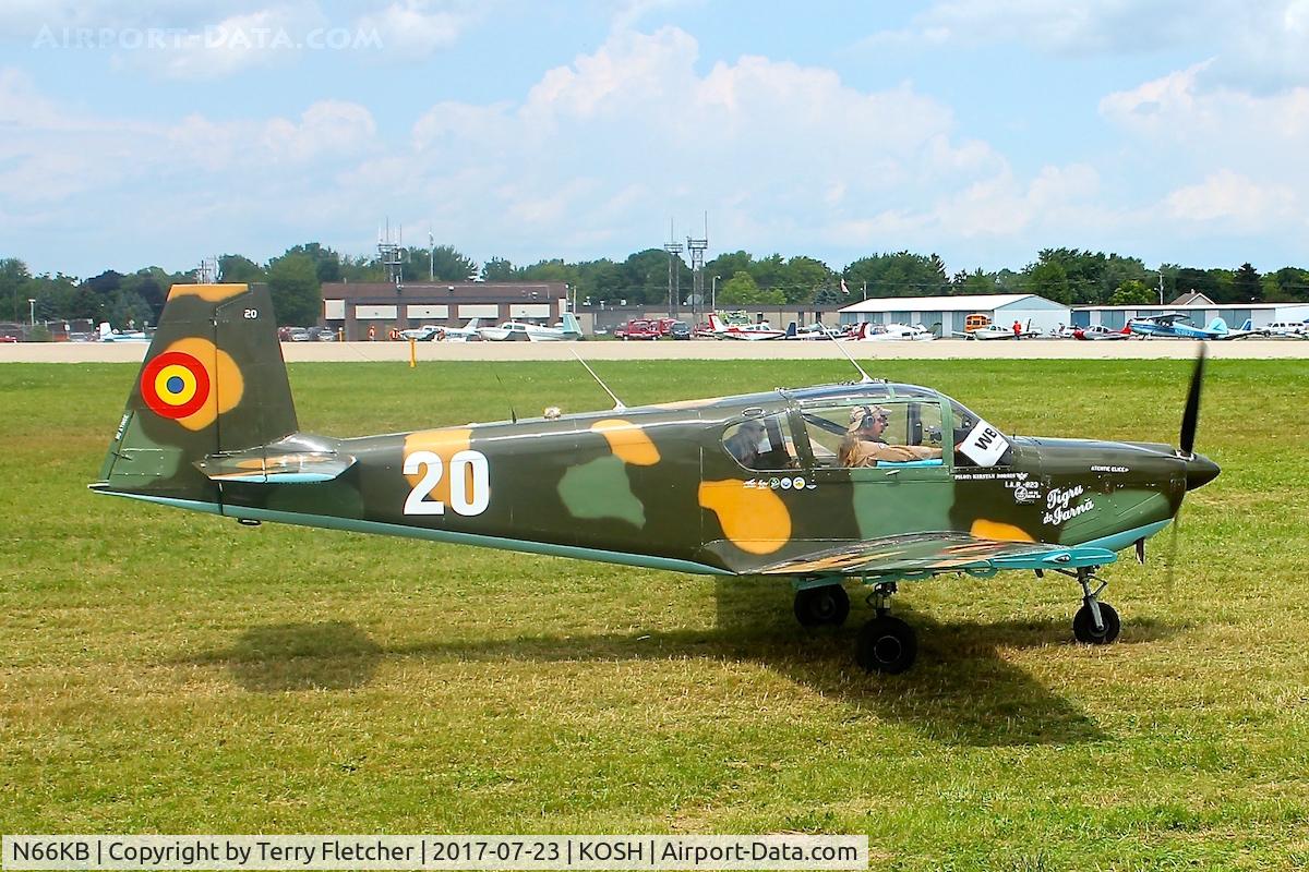 N66KB, 1976 IAR IAR-823 C/N 22, At 2017 EAA Airventure at Oshkosh
