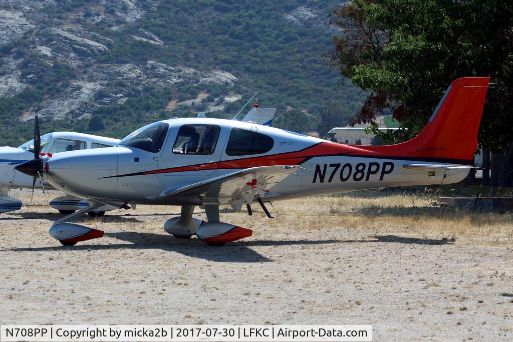 N708PP, Cirrus SR22T C/N 0176, Parked
