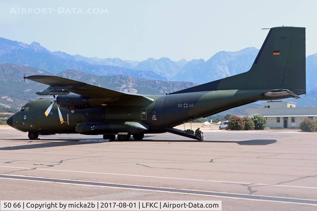 50 66, Transall C-160D C/N D103, Parked
