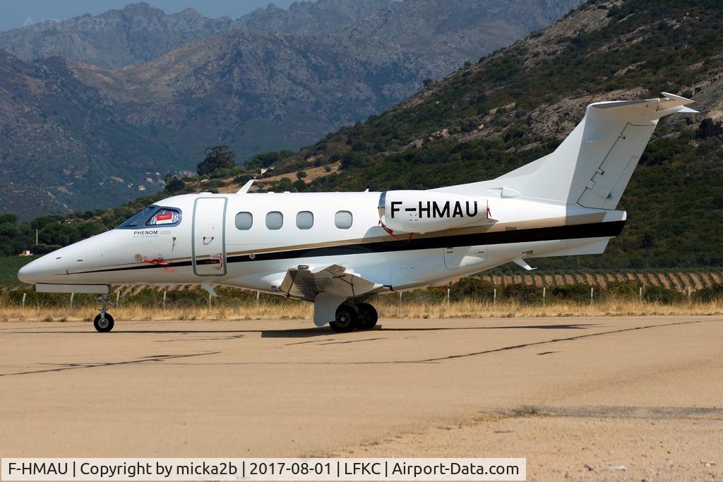 F-HMAU, 2015 Embraer EMB-500 Phenom 100 C/N 50000367, Parked