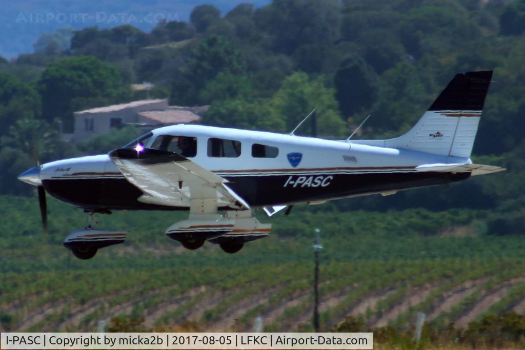 I-PASC, Piper PA-28-181 Archer III C/N 2843162, Landing