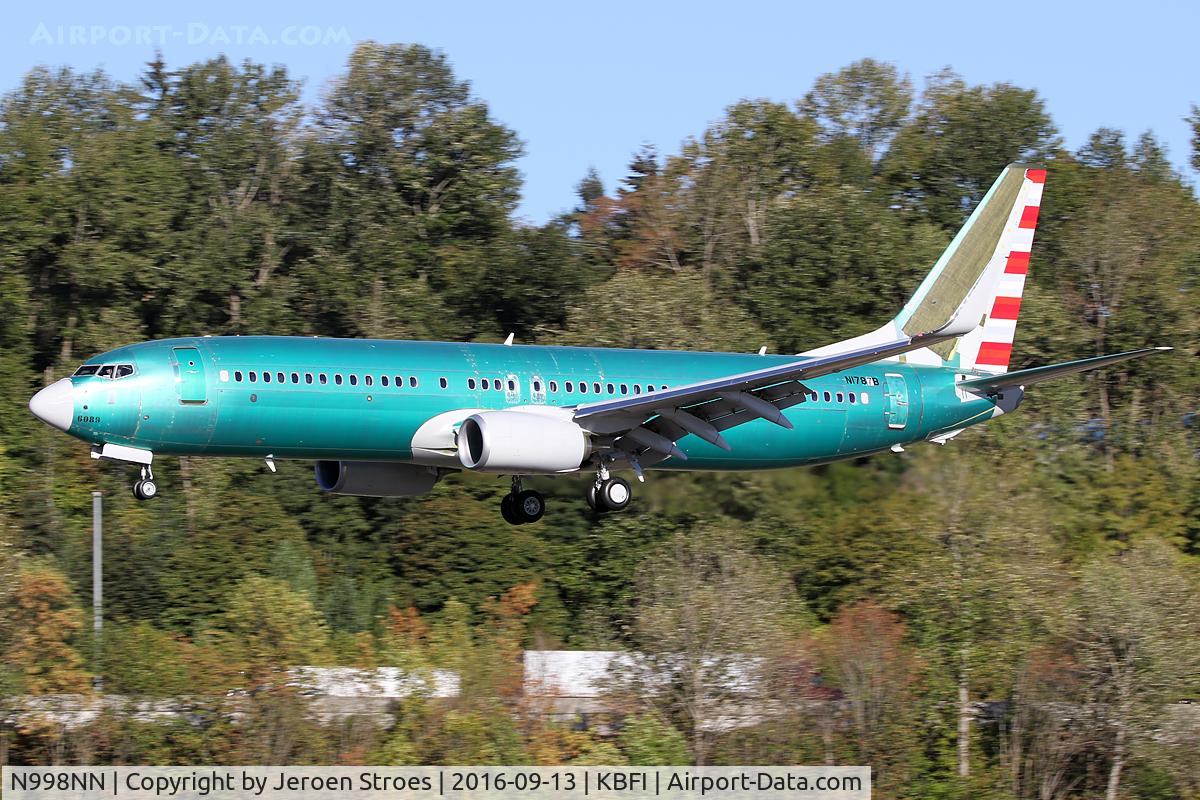 N998NN, 2016 Boeing 737-823 C/N 31250, kbfi