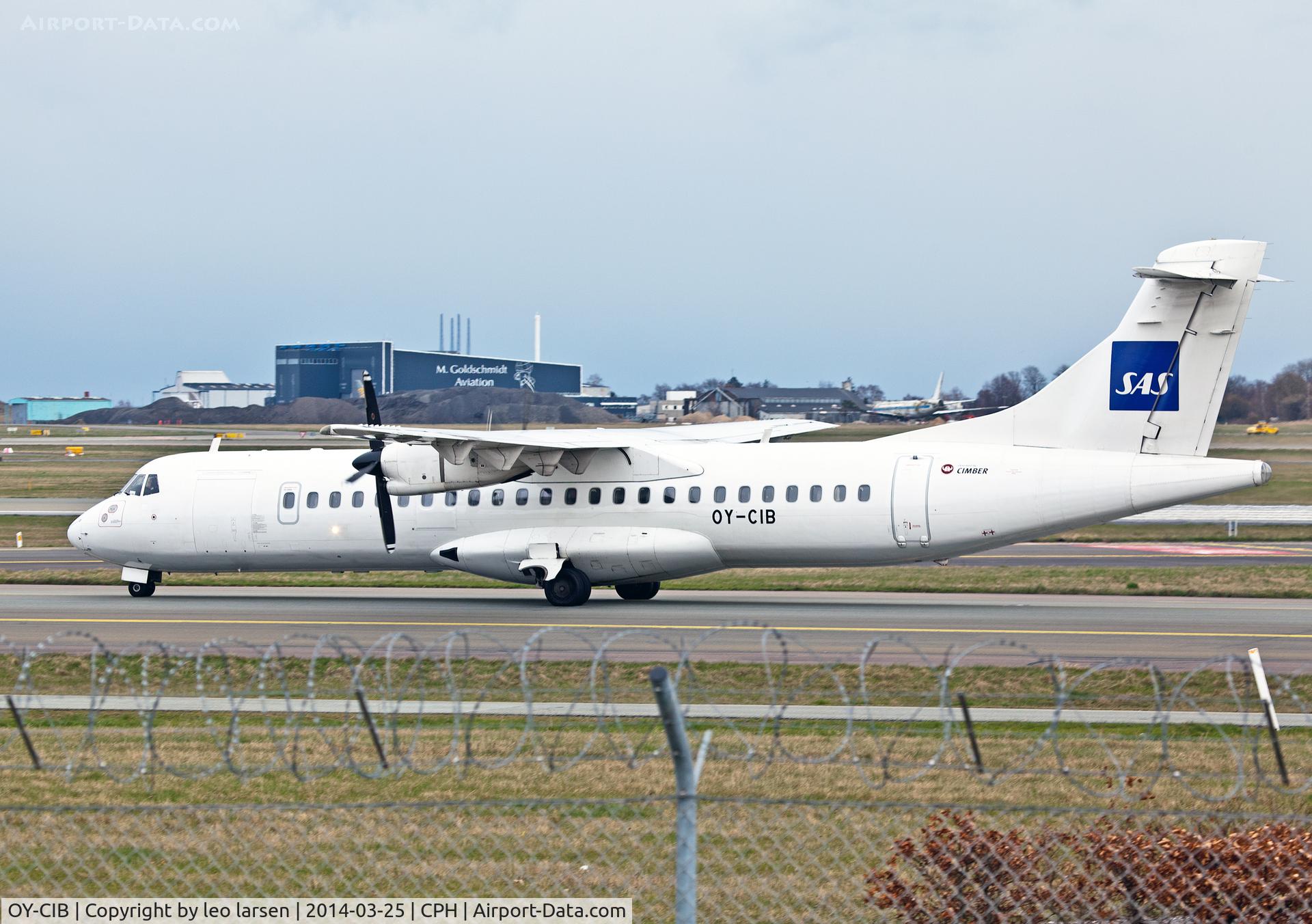 OY-CIB, 1994 ATR 72-202 C/N 437, Copenhagen 25.3.2014