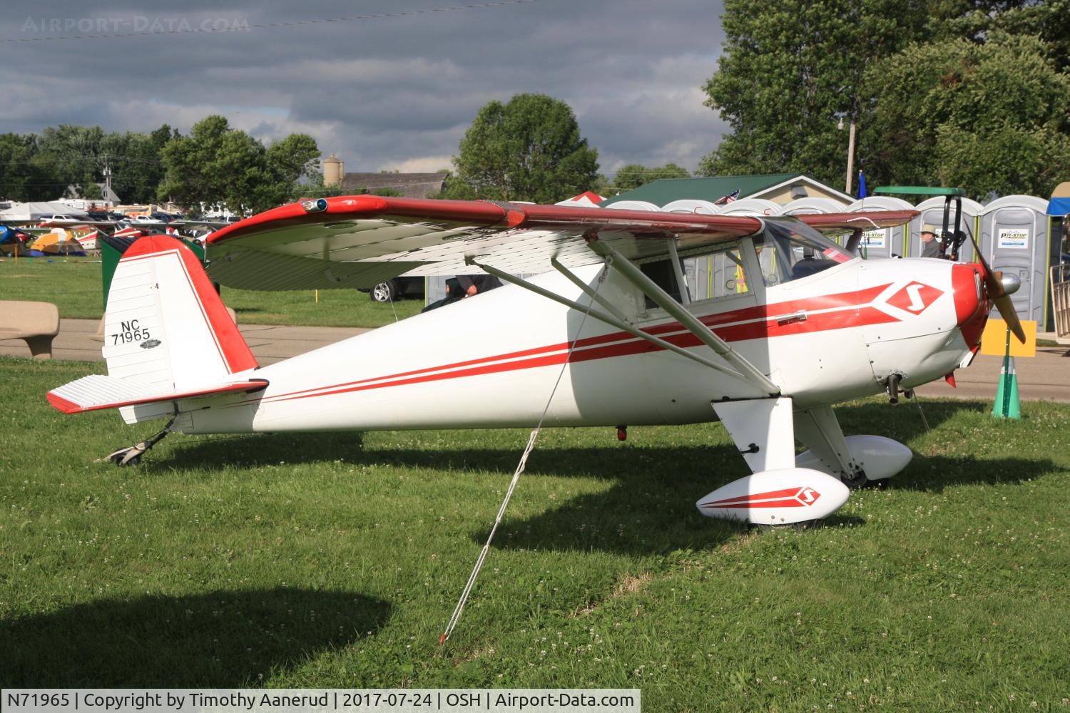 N71965, 1946 Luscombe Silvaire 8A C/N 3392, 1946 Silvaire LUSCOMBE 8A, c/n: 3392