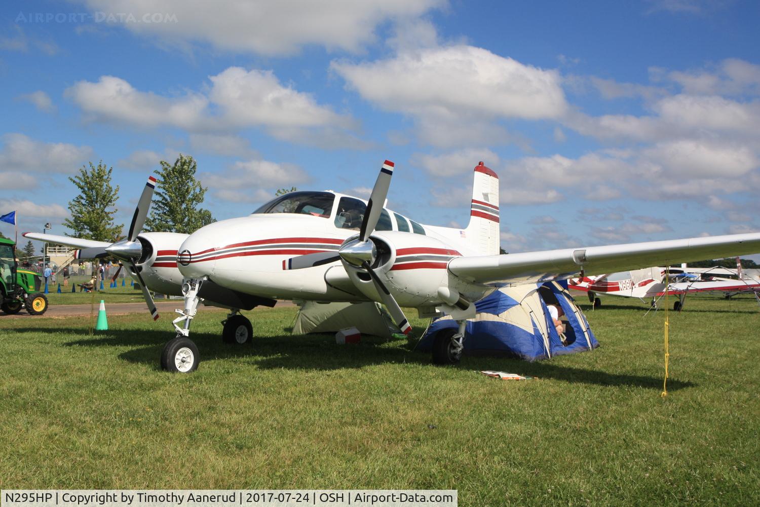 N295HP, 1961 Beech D50E Twin Bonanza C/N DH-318, Beech D50E, c/n: DH318