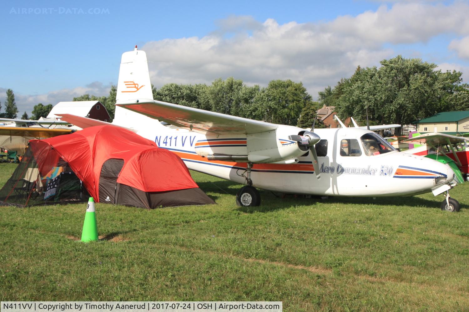 N411VV, 1952 Aero Commander 520 C/N 520-39, 1952 Aero Commander 520, c/n: 520-39