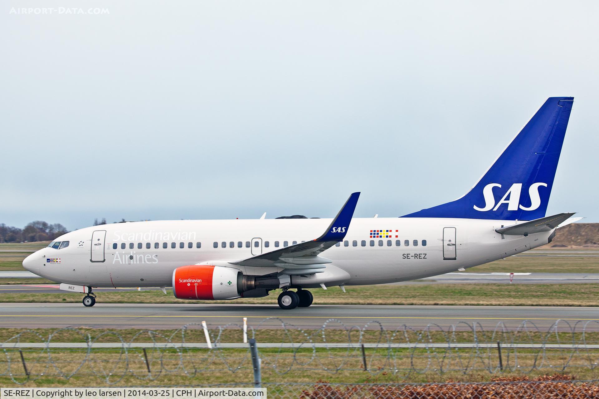 SE-REZ, 2003 Boeing 737-76N C/N 32738, Copenhagen 25.3.2014