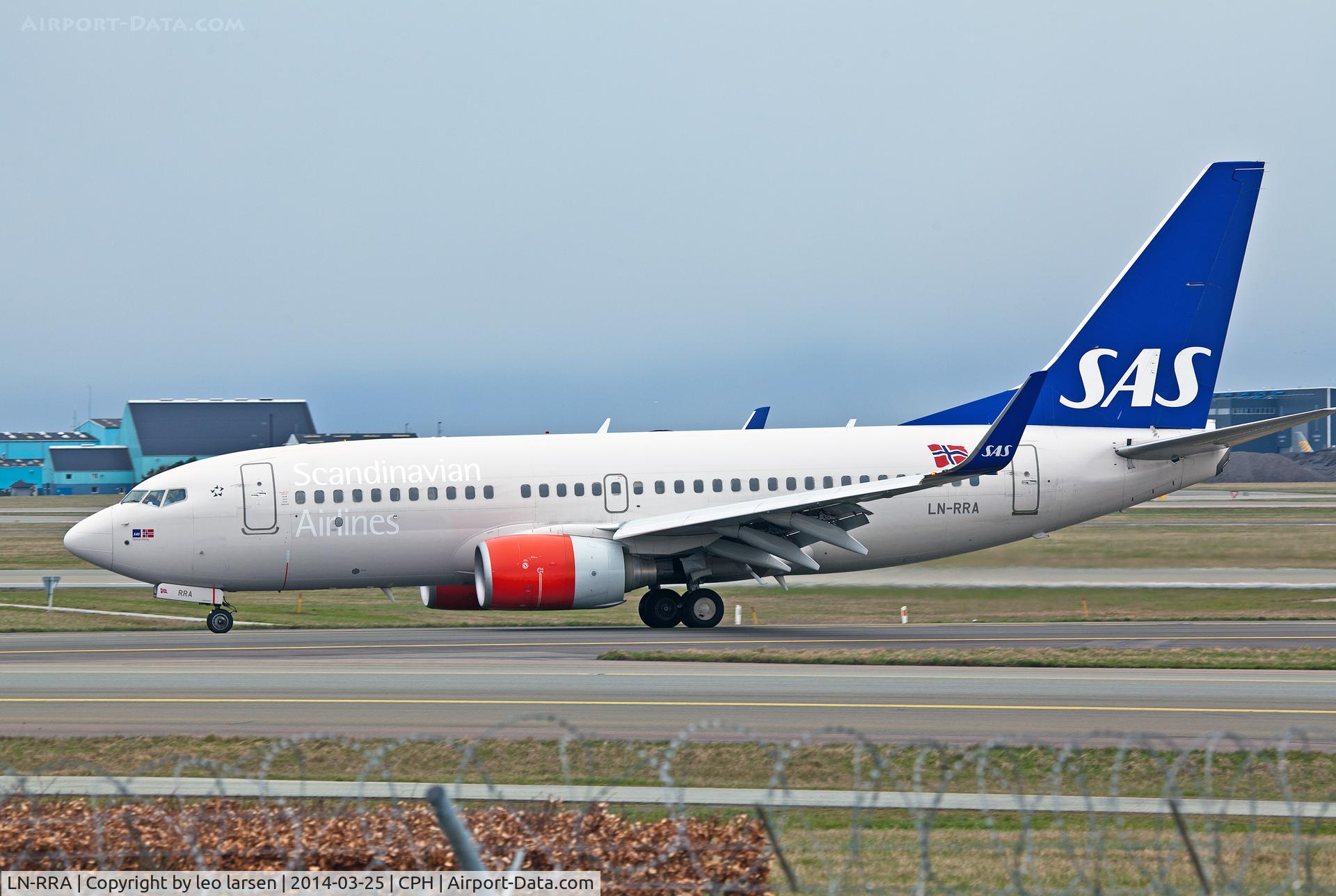 LN-RRA, 2007 Boeing 737-783 C/N 30471, Copenhagen 25.3.2014