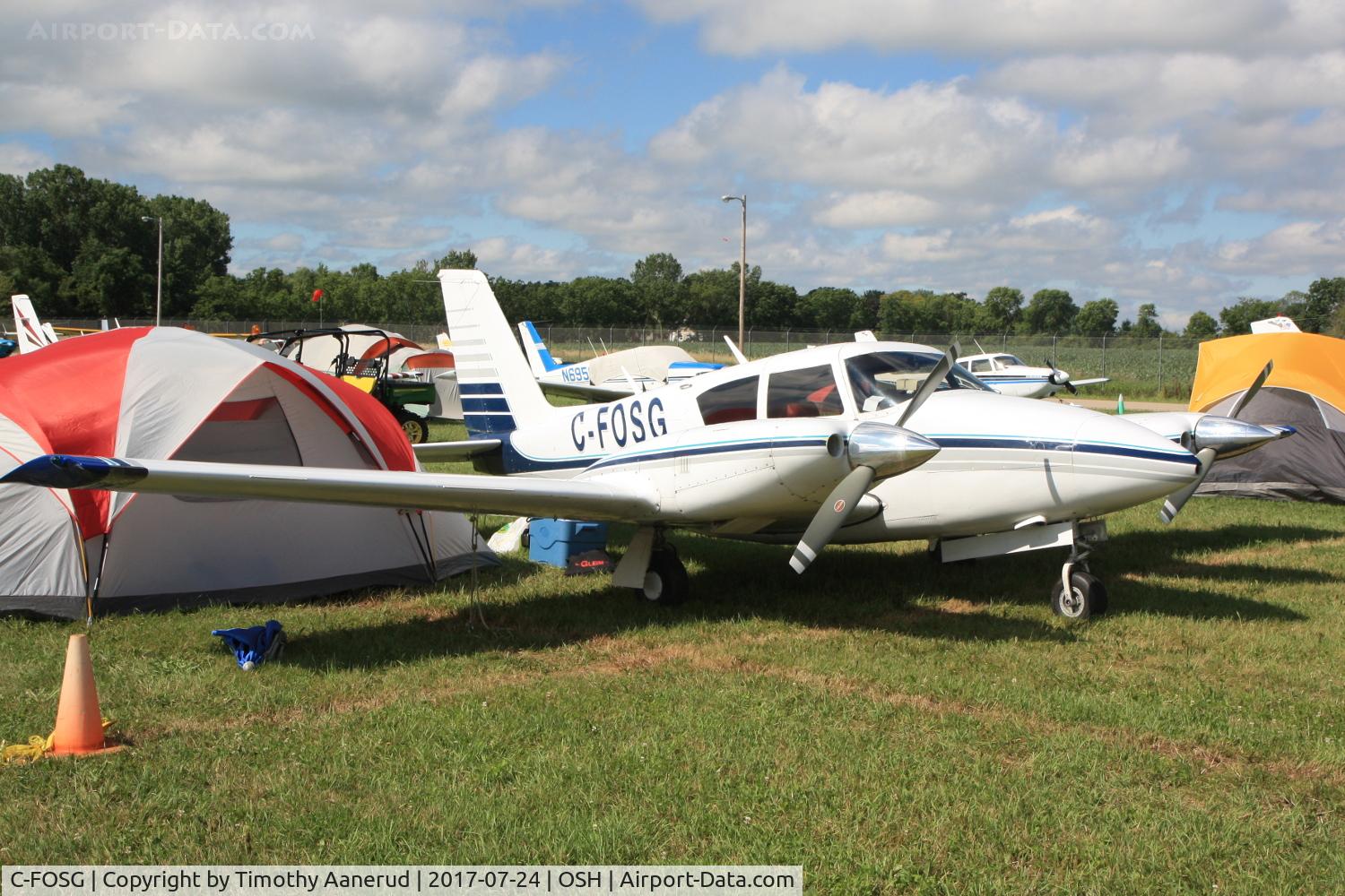 C-FOSG, 1965 Piper PA-30-160 Twin Comanche Twin Comanche C/N 30-873, 1965 Piper PA-30-160 Twin Comanche, c/n: 30-873