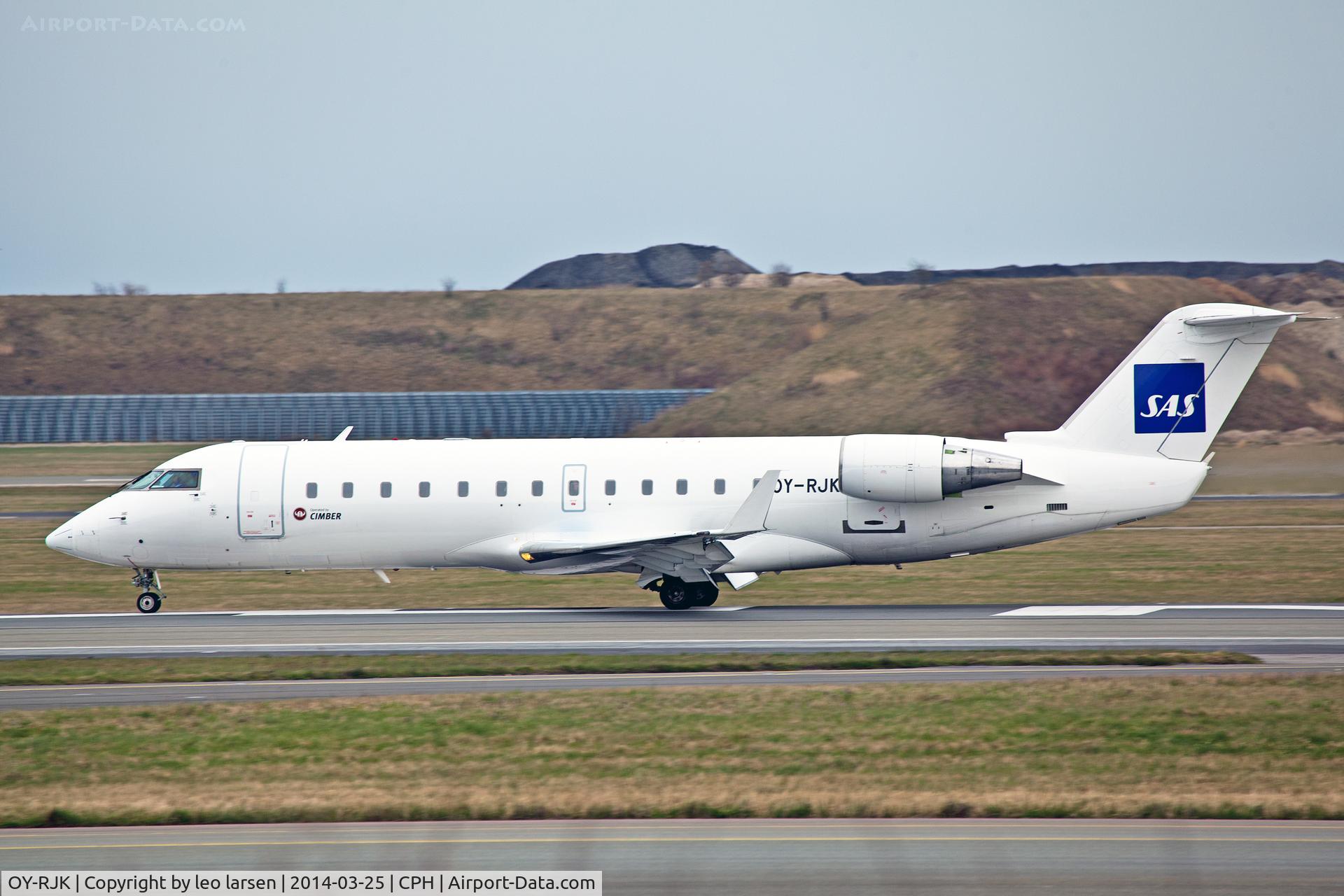 OY-RJK, 2002 Bombardier CRJ-200ER (CL-600-2B19) C/N 7622, Copenhagen 25.3.2014