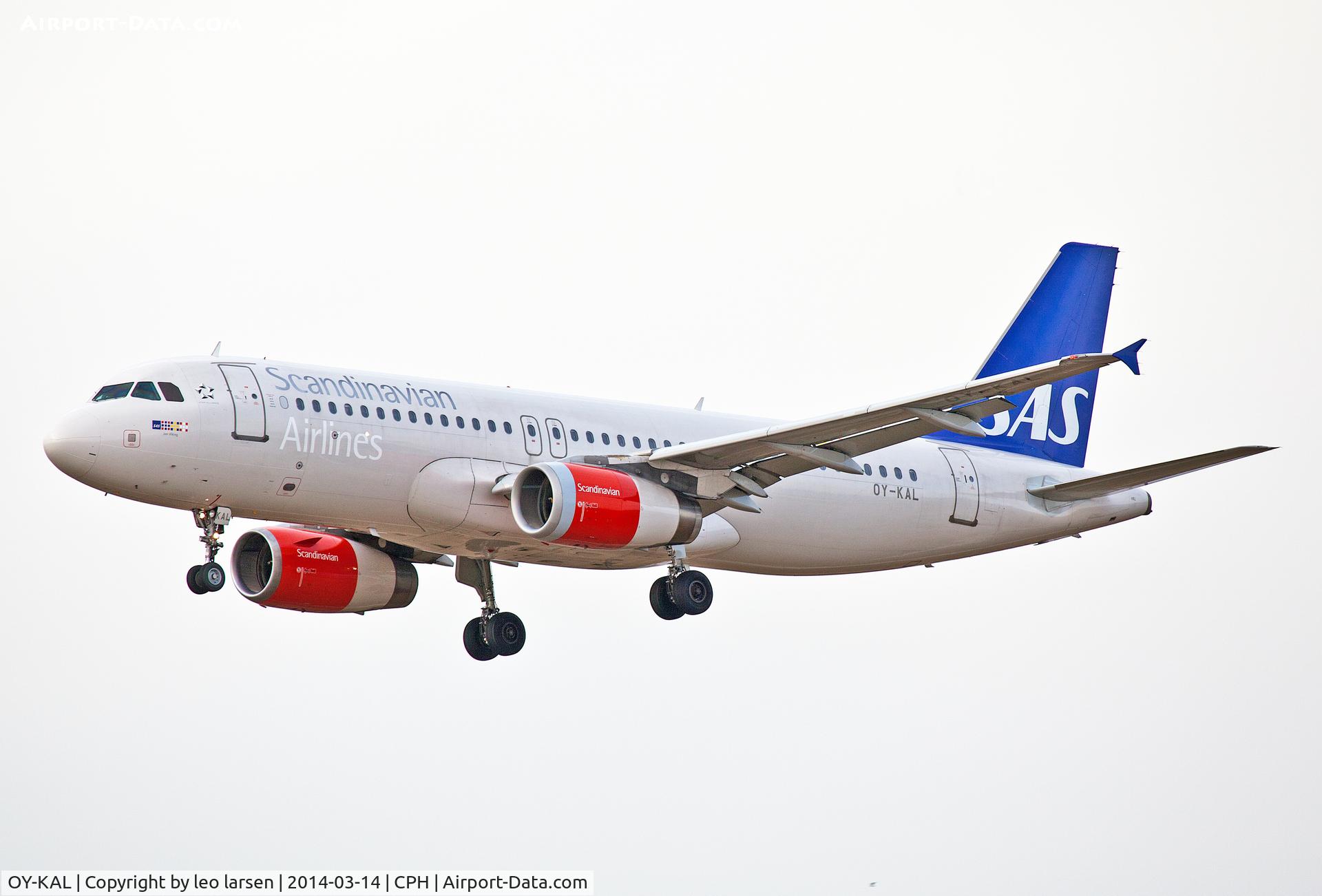 OY-KAL, 2006 Airbus A320-232 C/N 2883, Copenhagen 14.3.2014