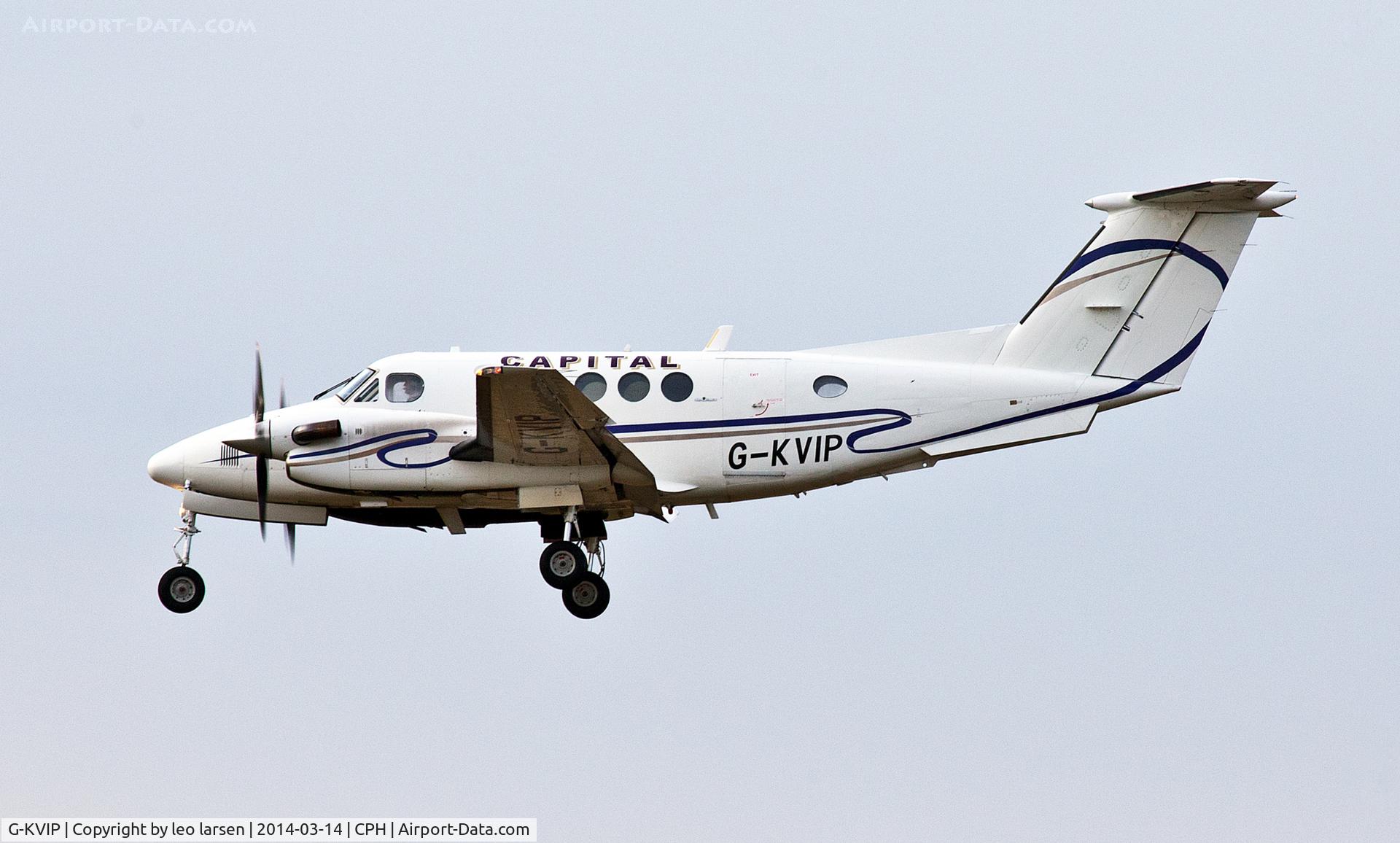 G-KVIP, 1979 Beech 200 Super King Air C/N BB-487, Copenhagen 14.3.2014