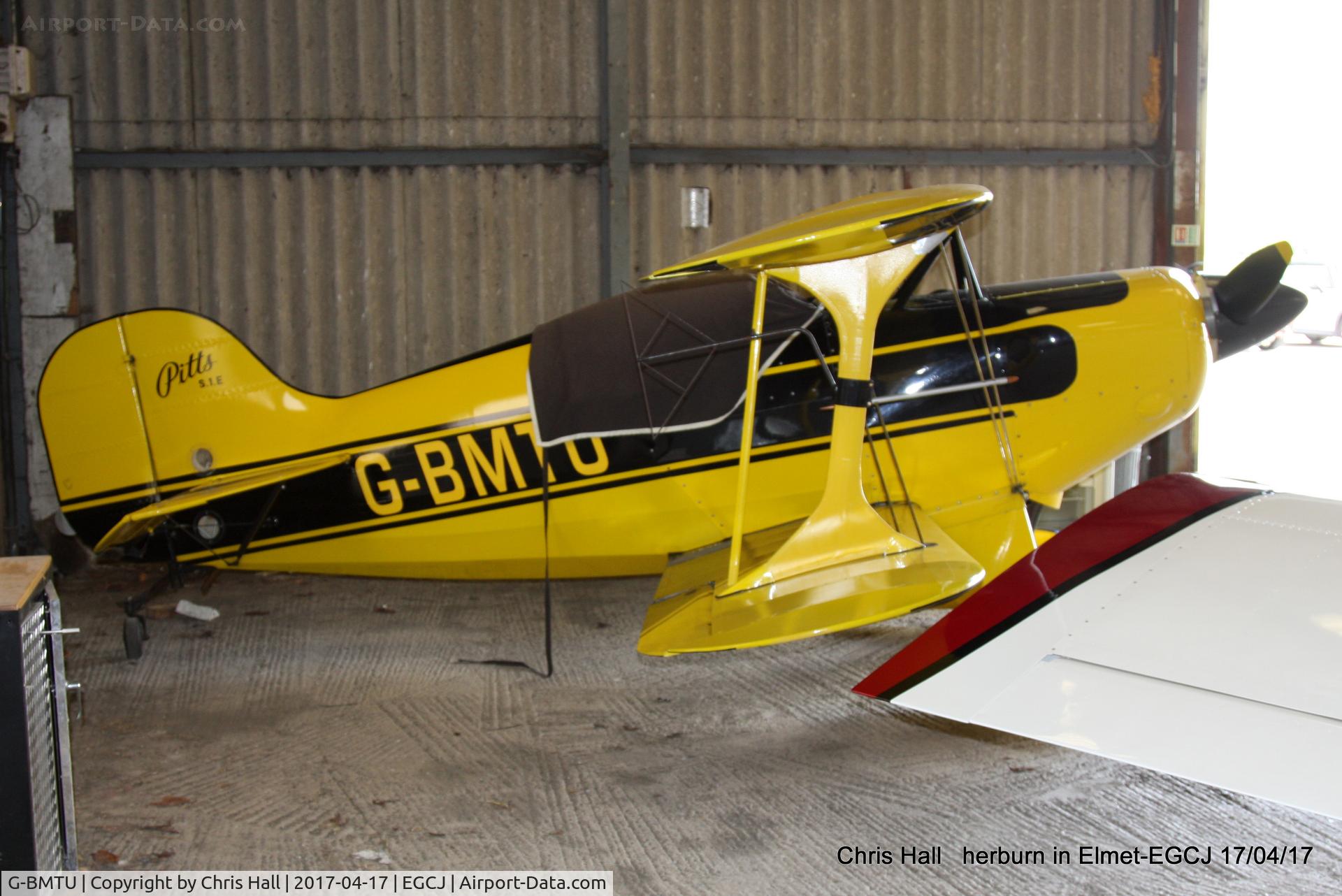 G-BMTU, 1991 Pitts S-1E Special C/N PFA 009-10801, at Sherburn in Elmet